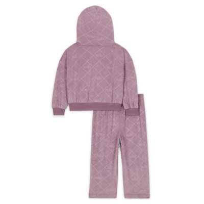 Nike Baby (12-24M) 2-Piece Cozy Monogram Print Set