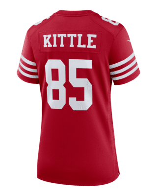 Dick's Sporting Goods NFL Team Apparel Youth San Francisco 49Ers George  Kittle #85 Red Player T-Shirt