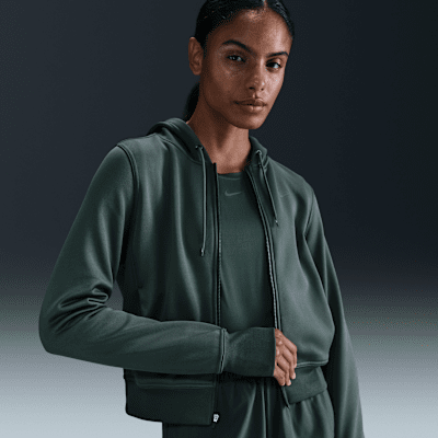 Sweat à capuche et zip Nike Therma-FIT One pour femme