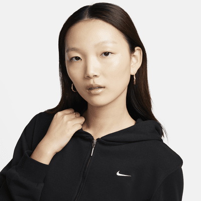 เสื้อมีฮู้ดทรงหลวมซิปยาวผ้าเฟรนช์เทรีผู้หญิง Nike Sportswear Chill Terry