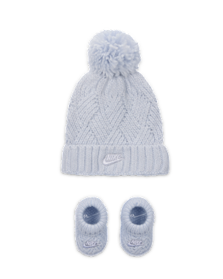 Детские ботинки Nike Baby (0-9M) Cable Knit Hat and Booties Set