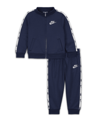 Детские  Nike Dri-FIT Baby (12-24M) Logo Taping 2-Piece Full-Zip Set