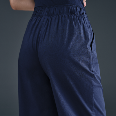 Nike Sportswear Chill Poplin Women's High-Waisted Loose Open-Hem Trousers