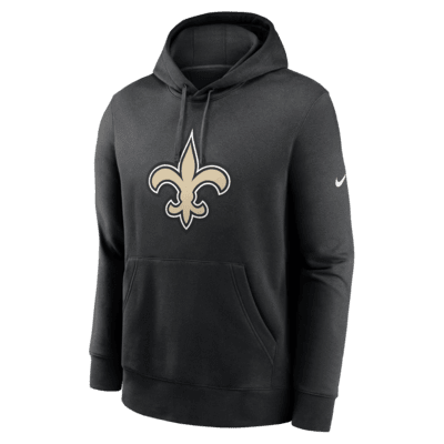 Sudadera con gorro sin cierre Nike de la NFL para hombre New Orleans Saints