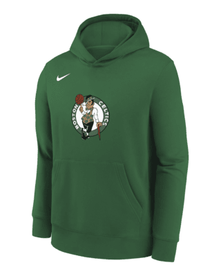 Детское худи Boston Celtics Club Little Kids' Nike NBA Pullover Hoodie