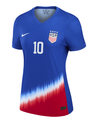 Женские джерси Lindsey Horan USWNT 2024 Match Away Nike Dri-FIT ADV Soccer Jersey