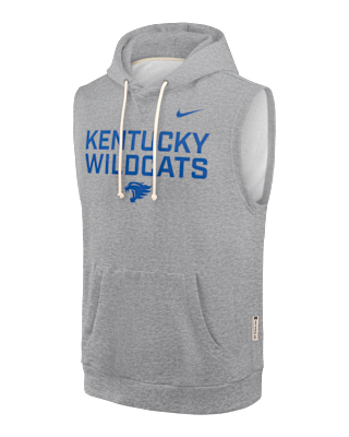 Мужское худи Kentucky Sideline Nike Dri-FIT College Sleeveless Pullover Hoodie