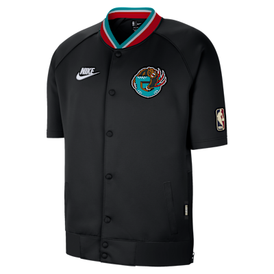 Memphis Grizzlies Hardwood Classics Men's Nike Dri-FIT NBA Short-Sleeve Jacket