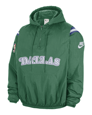 Мужское худи Dallas Mavericks Hardwood Clasics Nike Therma-FIT NBA 1/2-Zip Hoodie