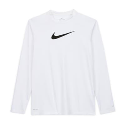 Camiseta Hydroguard de manga larga para mujer Nike Solid Logo. Nike.com