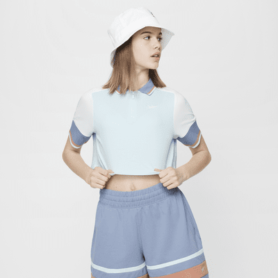 Top cropped para niña Nike Sportswear