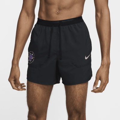 Shorts de correr Dri-FIT de 13 cm con forro de ropa interior para hombre Nike Stride