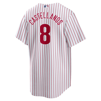 MLB Philadelphia Phillies (Nick Castellanos) Men's Replica Baseball Jersey