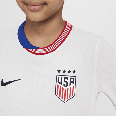 USWNT 2024 Match Home Big Kids' Nike Dri-FIT ADV Soccer Authentic Jersey