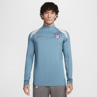 Atlético Madrid Strike Nike Dri-FIT-fodboldtræningstrøje til mænd