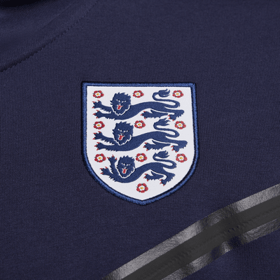 Engeland Tech Fleece Windrunner Nike voetbalhoodie met rits over de hele lengte voor heren