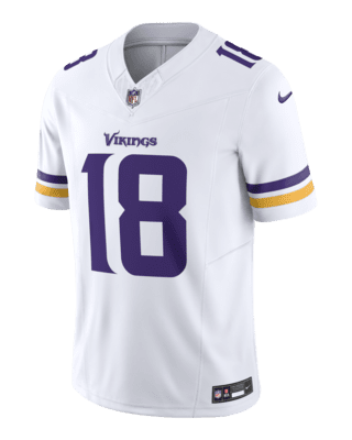 Мужские джерси Justin Jefferson Minnesota Vikings Nike Dri-FIT NFL Limited Football Jersey для футбола