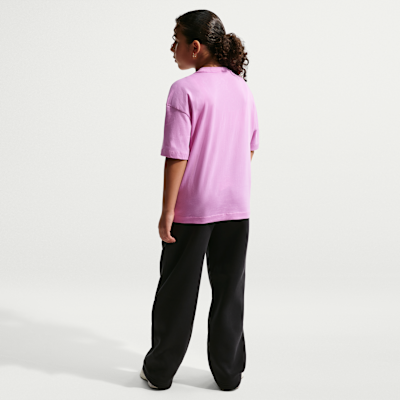 Playera oversized para niña talla grande Nike Sportswear