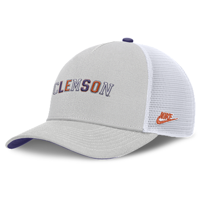 Clemson Legacy Basketball Rise Men's Nike College Trucker Adjustable Hat