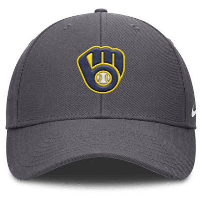 Milwaukee Brewers Club Men's Nike Dri-FIT MLB Adjustable Hat