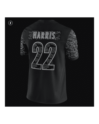 Nike Men's Pittsburgh Steelers Najee Harris #22 Vapor Limited Alternate  Black Jersey