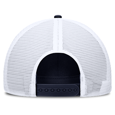 Gorra de rejilla universitaria Nike ajustable para hombre West Virginia On-Field Rise Engineered