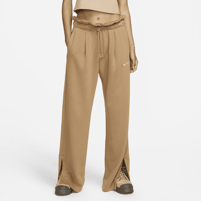 Everyday Modern Women's High-Waisted Fleece Open-Hem Pants.