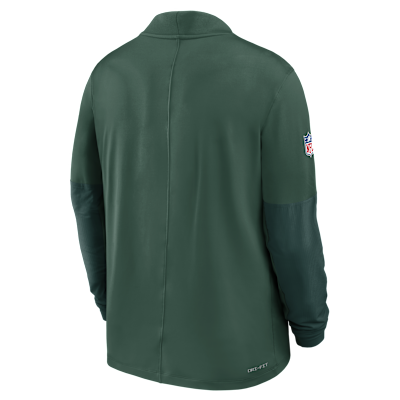 Green Bay Packers Feel The Pressure Men's Nike Dri-FIT NFL 1/2-Zip Top