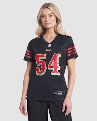 Женские джерси Fred Warner San Francisco 49ers Rivalries Collection Women’s Nike NFL Game Jersey