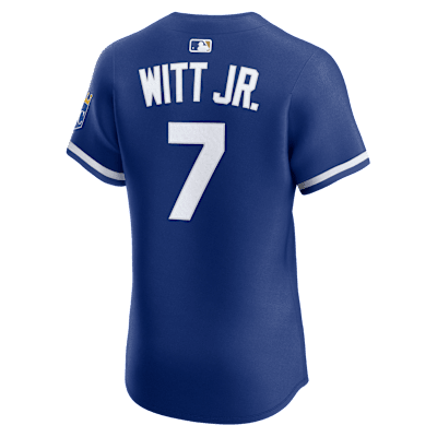 Bobby Witt Jr. Kansas City Royals Men's Nike Dri-FIT ADV MLB Elite Jersey