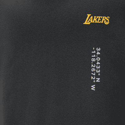 Los Angeles Lakers Courtside Max90 Men's Nike NBA Long-Sleeve T-Shirt