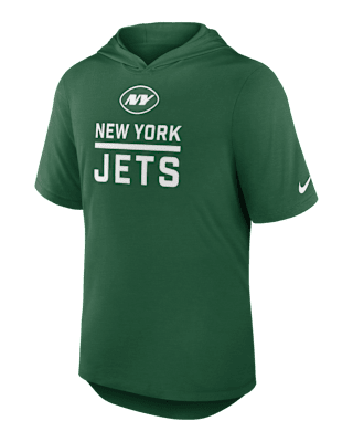 Мужская футболка New York Jets Nike Dri-FIT NFL Hooded