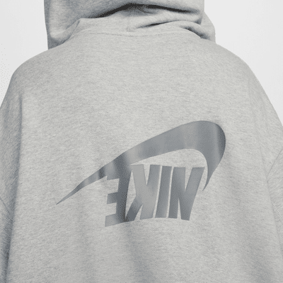 Sudadera con gorro de French Terry oversized con cierre completo para mujer Nike Sportswear