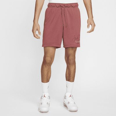 red nike jordan shorts