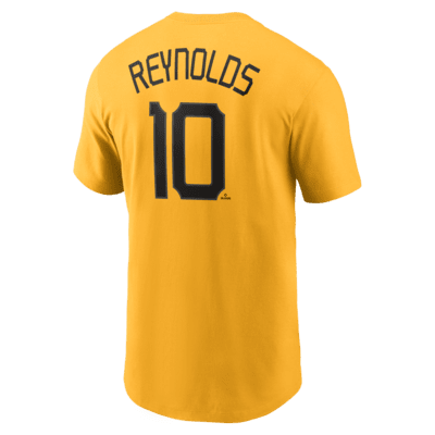 Bryan Reynolds Pittsburgh Pirates Nike Name & Number T-Shirt - Black
