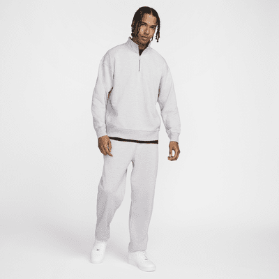 Nike Wool Classics fleecebroek met open zoom