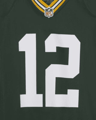 NFL Green Bay Packers (Aaron Rodgers) Older Kids' Game American Football  Jersey. Nike SE