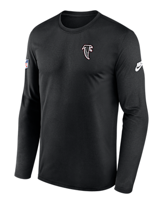Мужская футболка Atlanta Falcons Alt Legend Small Logo Nike Dri-FIT NFL Long-Sleeve