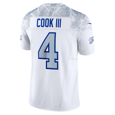 James Cook III Buffalo Bills Rivalries Collection Men's Nike Dri-FIT NFL Limited Jersey