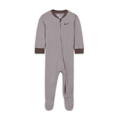 Nike Baby Essentials Baby (0-9M) Striped Footed Coverall