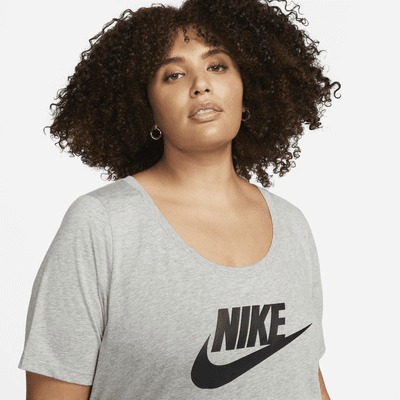 Playera larga para mujer (talla grande) Nike Sportswear Essential