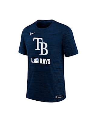 Детская футболка Tampa Bay Rays Authentic Collection Velocity Big Kids’ Nike Dri-FIT MLB