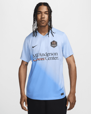 Мужские джерси Houston Dash 2024 Stadium Secondary Nike Dri-FIT NWSL Replica Jersey