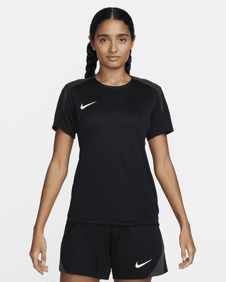 Playera de fútbol de manga corta Dri-FIT para mujer Nike Strike. Nike.com