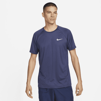 Camiseta Hydroguard de natación de manga corta para hombre Nike ...