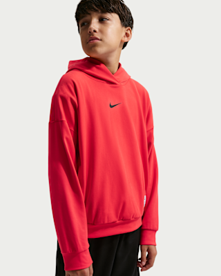 Детское худи Nike Pro Big Kids' (Boys') Dri-FIT Fleece Pullover Hoodie