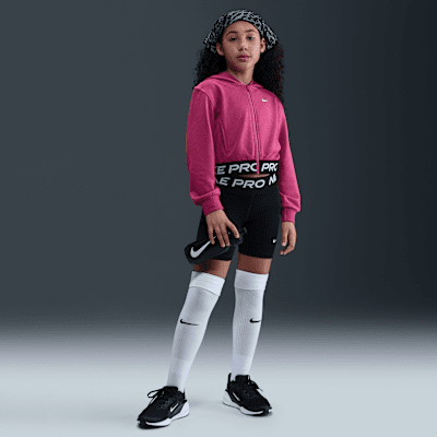 Nike Pro Fleece Older Kids' (Girls') Dri-FIT Full-Zip Hoodie