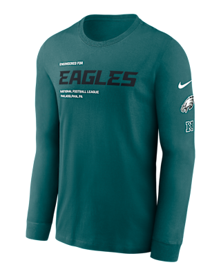 Мужская футболка Philadelphia Eagles Play To Win Essential Nike NFL Long-Sleeve