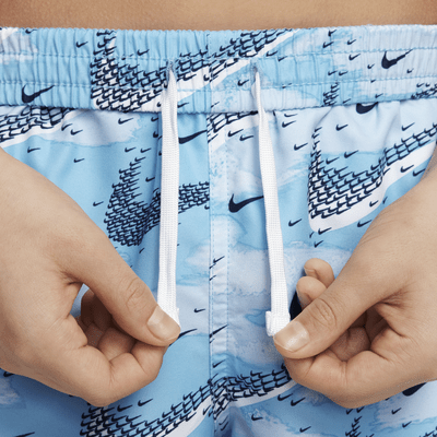 Nike Swim Flock Big Kids' (Boys') 4" Volley Shorts