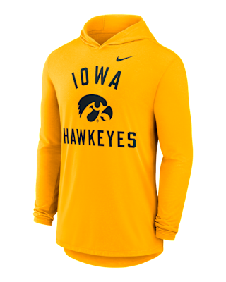 Мужская футболка Iowa Campus Arch Nike Dri-FIT College Long-Sleeve Hooded